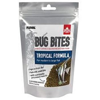 Fluval Bug Bites Tropical Granules M&L 125g