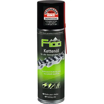 F100 Premium Bike Chain Spray Lubricant 300ml