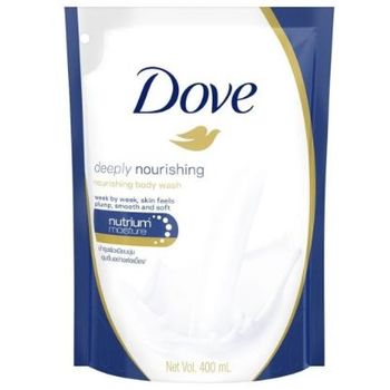 Dove Deeply Nourishing Nourishing Body Wash Pouch 400ml