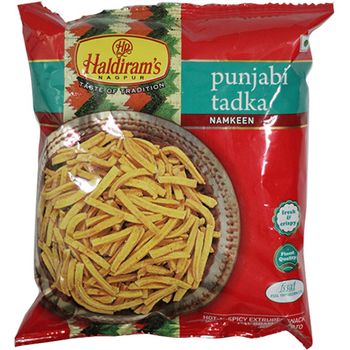 Haldiram's Namkeen Spicy Crunchy Punjabi Tadka 150g