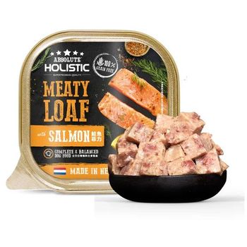 Absolute Holistic Dog Meaty Loaf with Salmon 100g