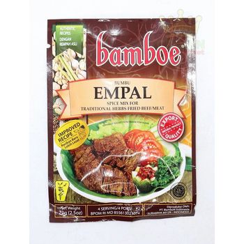 Bamboe Empal (Traditional Herbs Fried Beef/Meat) 72g