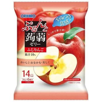 Orihiro Purun and Konjac jelly Fuji Apple 6pcs 20g