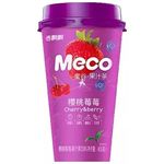 香飘飘蜜谷果汁茶- 樱桃莓莓 Xiang Piao Piao Meco Fruit Tea Cherry And Berry Flavour 400ml