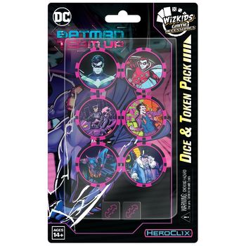Wizkids DC Comics HeroClix: Batman Team-Up Dice & Token Pack