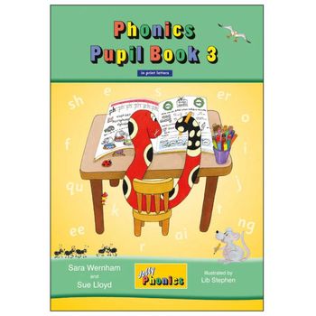 Jolly Phonics Pupil Book 3 in Print Letters