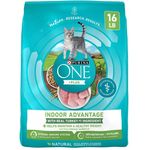 Purina One Indoor Advantage Adult Premium Turkey Flavor Dry Cat Food 7.2kg