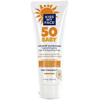 Kiss My Face 50 Baby Mineral Sunscreen SPF 50 Fragrance Free 118ml