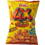 Oishi 4X Corn Snack Cheddar Cheese Flavor 85g