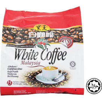 Hei Hwang Halal 4 In 1 Cappuccino White Coffee 600g