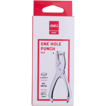 Deli One-hole Metal Plier Punch E0114
