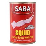 Saba Squid In Soy Sauce with Chili 425g