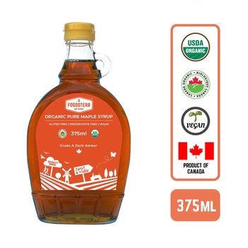 Foodsterr Organic Maple Syrup 375ml