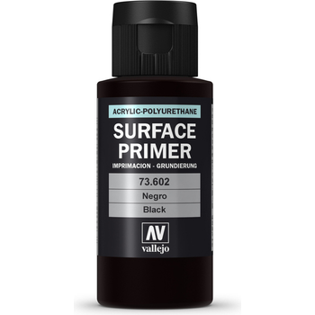 Vallejo Bottle Acrylic Black Primer 60ml