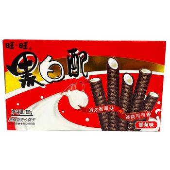 Want Want Wafer Roll Vanilla Flavor 60g