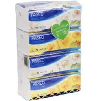 Paseo 2ply Softpack Facial Tissue 4 X 220 Sheets