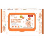 Bzu Bzu Anti Bacterial Baby Wipes 80 Pieces