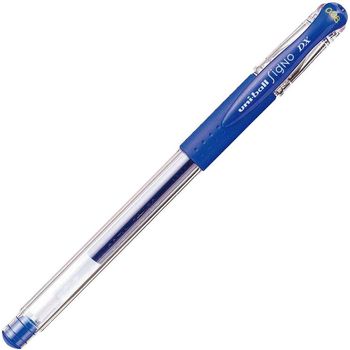 Uni-Ball Signo DX Gel Ink Pen Blue 0.38mm