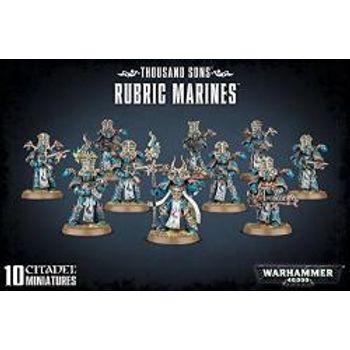 Games Workshop Warhammer 40000 Thousand Sons Rubric Marines