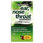 Nature’s Plus Adult Ear Nose Throat, 60 Lozenges