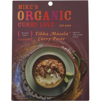Mike's Organic Curry Love Curry Tikka Masla Paste 80g