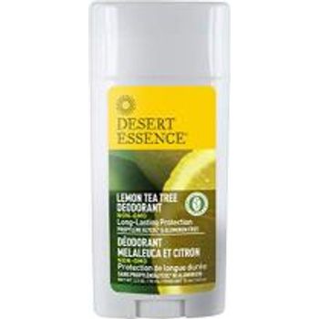 Desert Essence Deodorant Lemon Tea Tree 2.5 Ounce