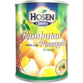 Hosen Rambutan with Pineapple 565g