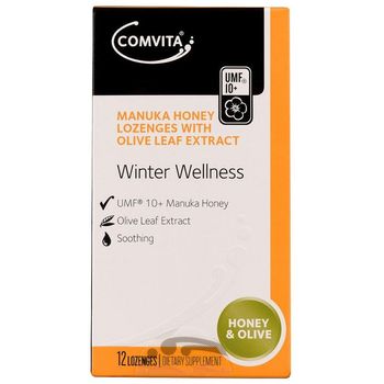 Comvita Olive Leaf Complex And Manuka Honey 12pcs