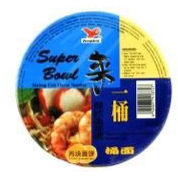 Unif Bowl Instant Noodles Artificial Shrimp Fish Flavour 108g