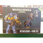 Games Workshop Warhammer 40k Intercessors + Paint Set!