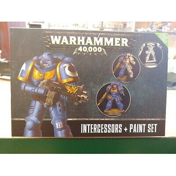 Games Workshop Warhammer 40k Intercessors + Paint Set!
