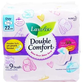 Laurier Double Comfort Wing Pack 9 Sachets