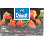 Dilmah Strawberry Ceylon Black Tea 20pcs 2g