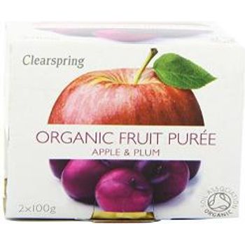 Clearspring Organic Fruit Puree Apple And Plum 200g
