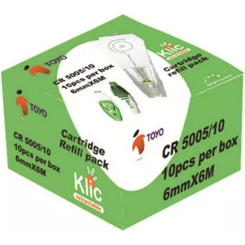 Toyo Klic Correction Tape Refill CR5005-10P 6mm x 6m