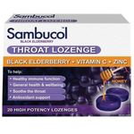 Sambucol Black Elderberry For Throat 20 Lozenges