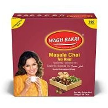 Wagh Bakri Masala Tea Bags 200g