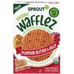 Sprout Organic Baby Food Wafflez Pumpkin Butter and Jelly 18g