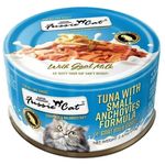 Fussie Cat Premium Tuna With Small Anchovies In Goat Milk Gravy 70g