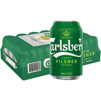 Carlsberg Green Label Beer Can 24 x 320ml