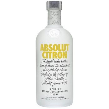 Absolut Citron Vodka 40% 700ml