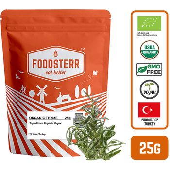 Foodsterr Organic Turkish Thyme 25g