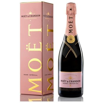 Moet & Chandon Champagne Pink Rosé Imperial Champagne 750ml
