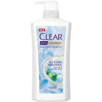 Clear Anti-Dandruff Ice Cool Menthol Shampoo 650ml