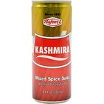 4 Can Of Hajoori Masala Jeera Soda 250ml Ea