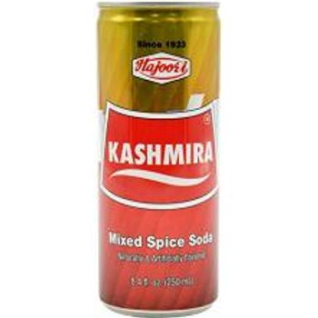 4 Can Of Hajoori Masala Jeera Soda 250ml Ea