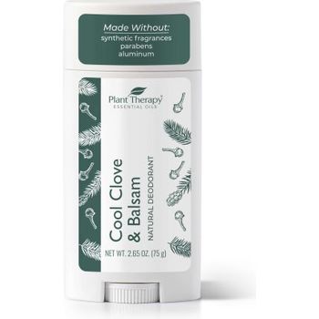 Plant Therapy Cool Clove and Balsam Natural Deodorant 75g