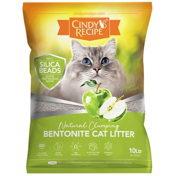 Cindy's Recipe Apple Bentonite Cat Litter 10L