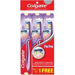 Colgate Toothbrush Zig Zag Small Polybag 3pcs