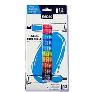 Pebeo Watercolour 12ml 12x12ml